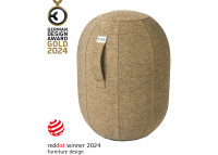 Pouf design en tissu Kapsul Stov – 6 coloris, 2 tailles – Vluv
