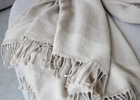 Plaid doux au toucher en lin et coton - lon par passion for linen