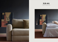 Canapé lit avec accoudoirs ILB 401 Innovation living Black Label