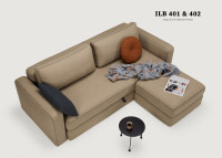 Canapé lit avec accoudoirs ILB 401 Innovation living Black Label