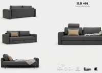 Canapé lit avec accoudoirs ILB 401 Innovation living Black Label