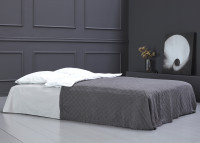 Canape lit compact pieds bois clair 2 tailles ILB500 Innovation living