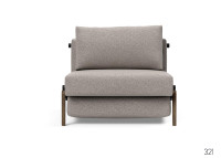 Fauteuil convertible en lit pieds fumés ILB500 Innovation Living
