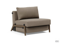 Fauteuil convertible en lit pieds fumés ILB500 Innovation Living