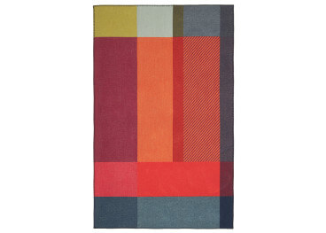 Plaid Montreal Eagle Products en laine vierge au design graphique 2