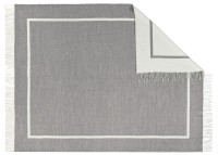 Plaid Sylt en cachemire et laine frangé – Franz Barth