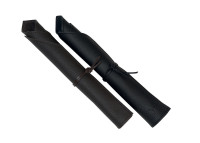 Set de table en cuir noir ou marron - nord par maison yak