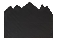 Set de table en cuir noir ou marron - nord par maison yak