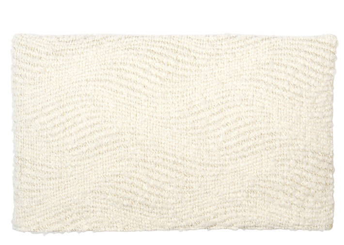 Tête de lit en tissu blanc ou cognac - Lhassa...