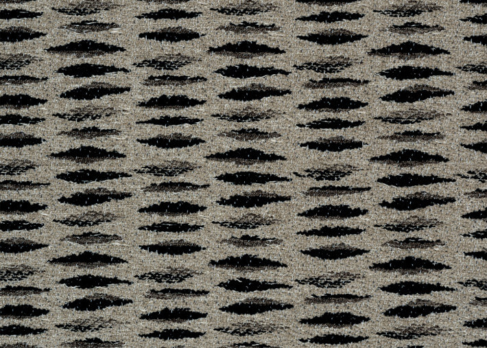 Tête de lit en tissu tendance noir-beige Golog...