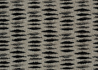 Tête de lit en tissu tendance noir-beige Golog Recto par Maison Yak