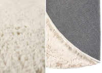 Tapis rond doux et confortable 120 ou 160 - Eddy par Vivaraise