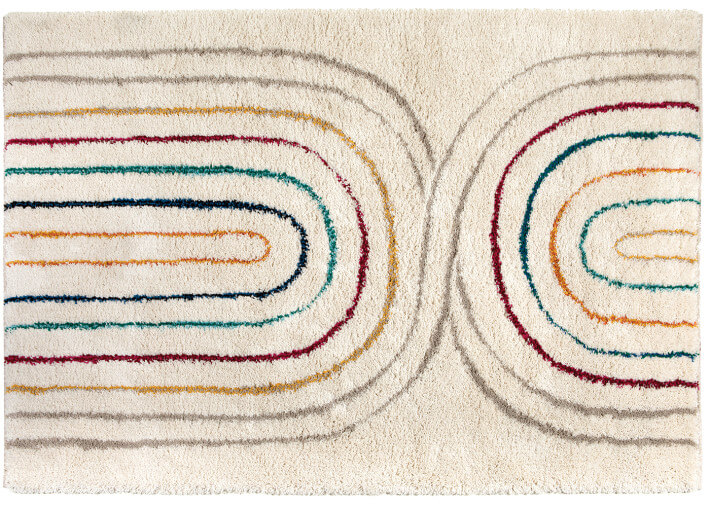 Tapis moderne et coloré 160 x 230 cm - Zach par...