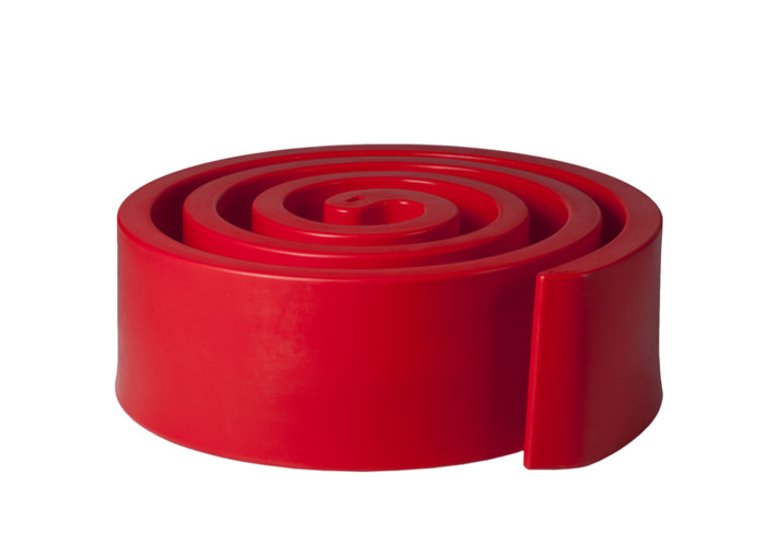 Banc spirale en polyéthylène 13 coloris -...