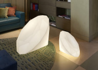 Lampe d'ambiance diamant lumineux 80x100 - Bijoux par Slide