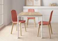 Table extensible stratifie 6 coloris idéal petit espace Puzzle Cancio