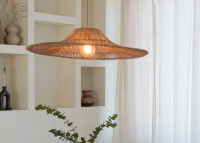 Suspension originale en rotin 2 tailles Cancun par Good and mojo