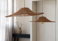 Suspension originale en rotin 2 tailles Cancun par Good and mojo