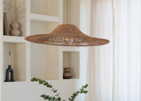 Suspension originale en rotin 2 tailles Cancun par Good and mojo