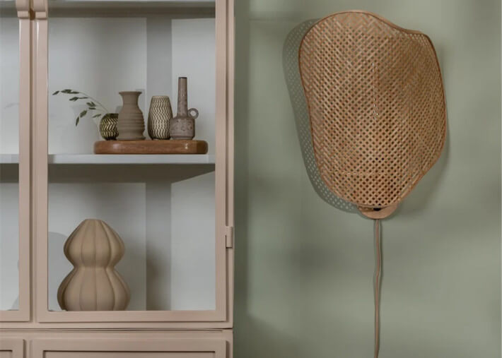 Applique originale en bambou 2 coloris Kinabalu...