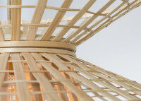 Suspension en bambou naturel Machu Picchu par good and mojo