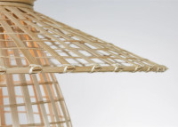 Suspension en bambou naturel Machu Picchu par good and mojo