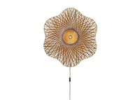 Applique forme fleur en bambou 3 tailles Madura par Good and mojo