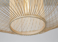 Plafonnier design en bambou 2 tailles 2 coloris Maui Good and mojo