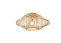Plafonnier design en bambou 2 tailles 2 coloris Maui Good and mojo