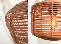 Plafonnier en rotin 3 tailles naturel - Tanami par Good and mojo