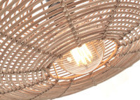 Lampadaire en rotin et bambou 2 tailles Tanami par Good and mojo