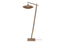 Lampadaire en rotin et bambou 2 tailles Tanami par Good and mojo
