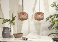 Suspension moderne en rotin 3 tailles Tanami par Good and mojo