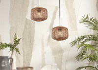 Suspension moderne en rotin 3 tailles Tanami par Good and mojo