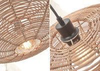 Suspension originale en rotin 2 tailles Tanami par Good and mojo
