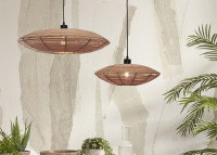 Suspension originale en rotin 2 tailles Tanami par Good and mojo