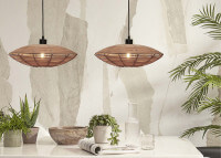 Suspension originale en rotin 2 tailles Tanami par Good and mojo