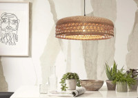 Suspension en bambou naturel ou noir Ubud par Good and mojo