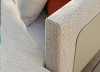 Canape ou méridienne de jardin beige - Ritzo par Garden Art