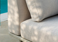 Canape ou méridienne de jardin beige - Ritzo par Garden Art