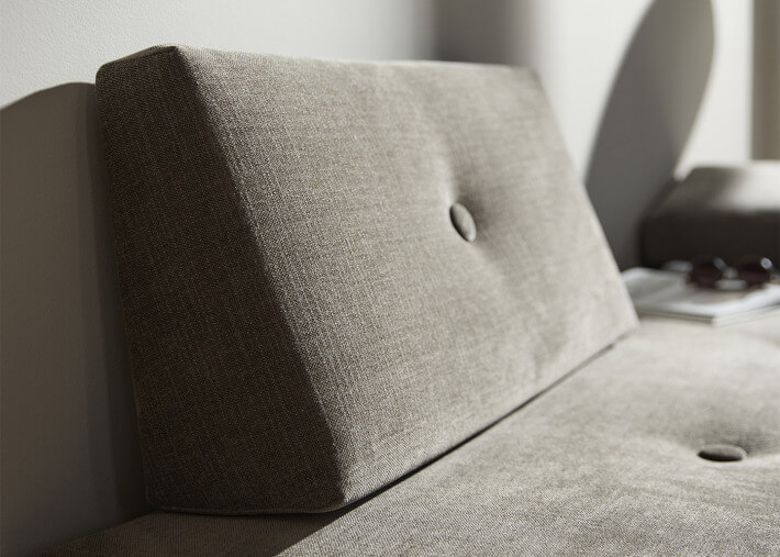Canapé méridienne convertible Sigmund –...