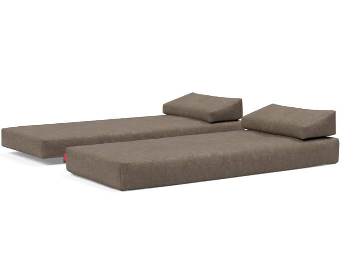 Canapé méridienne convertible Sigmund –...