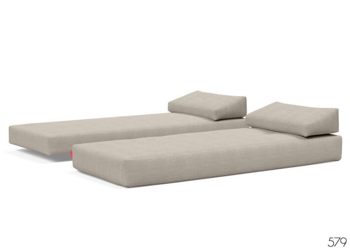 Canapé méridienne convertible Sigmund –...