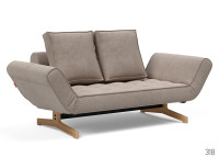 Méridienne design piètement chêne - ghia wood - Innovation Living