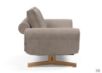 Méridienne design piètement chêne - ghia wood - Innovation Living