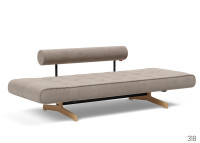 Méridienne design piètement chêne - ghia wood - Innovation Living
