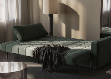 Canapé lit confortable avec accoudoirs - Akello Arms... 2