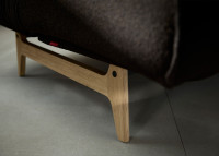 Canapé convertible pieds chêne - 43 couleurs - Aslak Innovation Living
