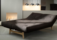 Canapé convertible pieds chêne - 43 couleurs - Aslak Innovation Living