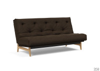 Canapé convertible pieds chêne - 43 couleurs - Aslak Innovation Living